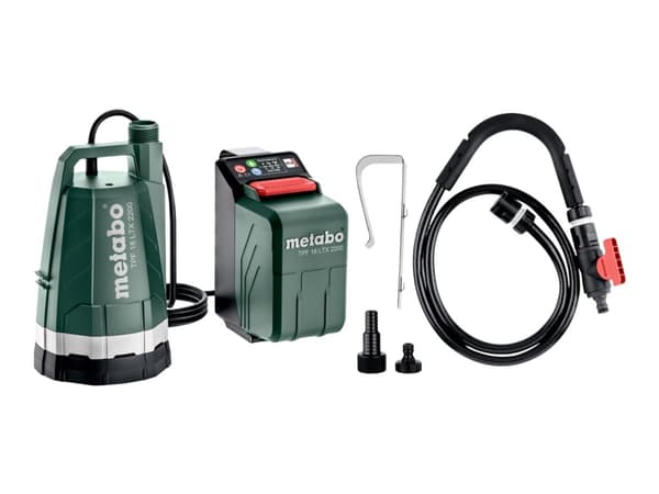 Metabo TPF 18 LTX 2200 - Hagepumpe - trådløs - 18 V - uten batteri, ingen lader - 2.1 kg - SOLO