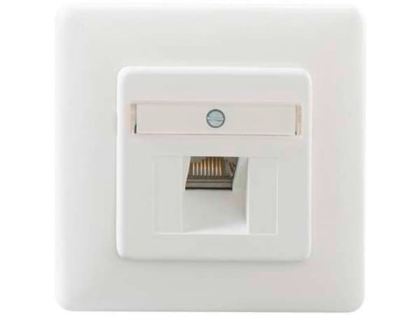 Rutenbeck 138112030, RJ-45, -5 - 50 °C, vit, plast, IP21, 72 V