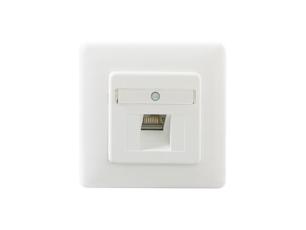 Rutenbeck 138112030, RJ-45, -5 - 50 °C, vit, plast, IP21, 72 V