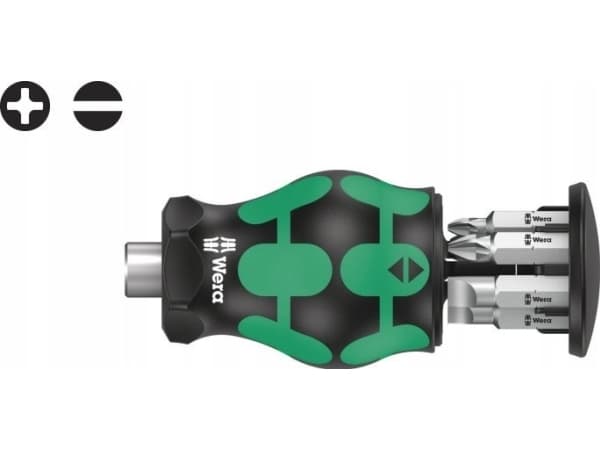Wera Kraftform Kompakt Stubby Magazin 4, 64 mm, 42 mm, 117 mm, 116 g, Tsjekkisk Republikk