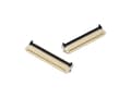 Miniatyrbild 2 av 2: Omron FC/FPC-tilslutning XF3M(1) Samlet antal poler 5 Rastermål: 1 mm XF3M1-0515-1B-R100 1 stk Bag