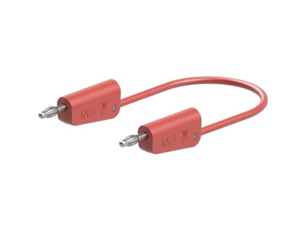 Stäubli LK-4N-F25 Prøveledning [ - ] 100 cm Rød 1 stk