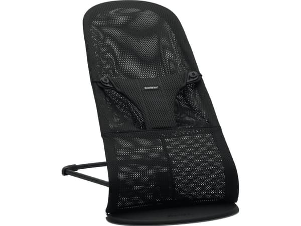 BabyBjörn Bouncer Bliss sitter, Black, mesh