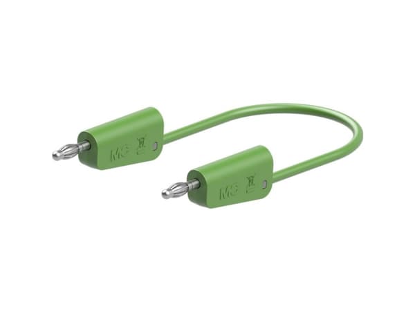 Stäubli LK-4N-F10 Testledning [ - ] 150 cm Grön 1 st