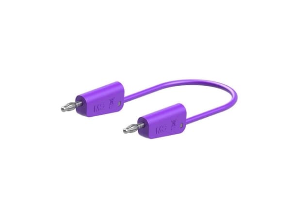 Stäubli LK-4N-F10 Prøveledning [ - ] 150 cm Violet 1 stk