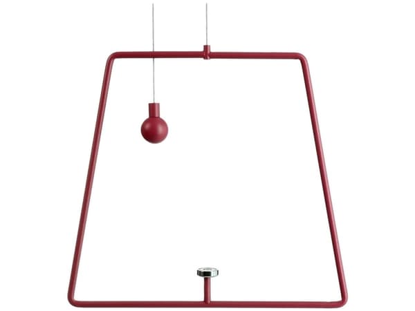 Deko Light 930628 Miriam #####Pendel Rubinrød