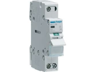 Hager SBT116, 1P, Grå, 440 V, 50 - 60 hz, 17,5 mm, 83 mm