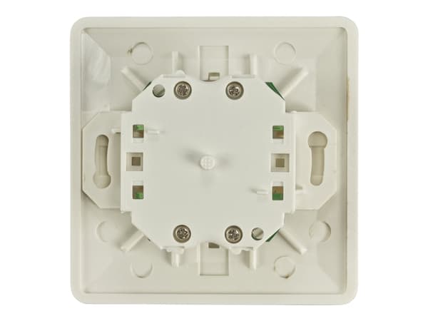 Deltaco VR-127, 2 x RJ-45, UTP, Valkoinen, 80 mm, 20 mm, 80 mm