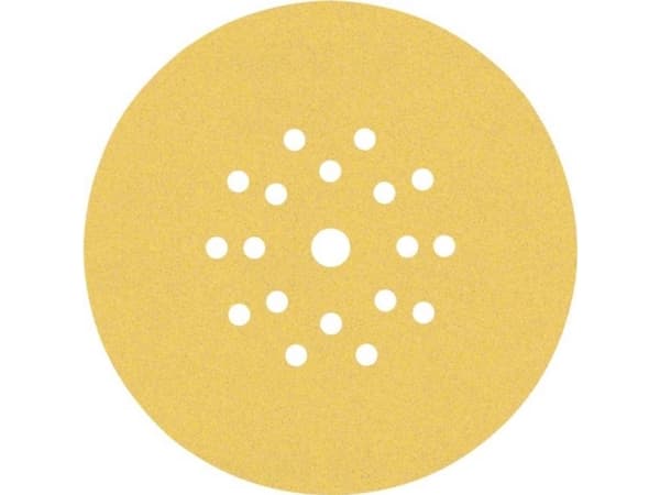 Bosch tarvikkeet 2608901673 Hiekkapaperi kuivaan rakennushiontaan Rakeisuus 120 (Ø) 225 mm 5 kpl