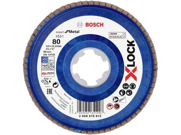 Bosch Accessories 2608619813 Lamelskiver Diameter 115 mm N/A 1 stk