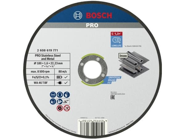Bosch SKÄRSKÄR STDI 180X22,2X1,6MM