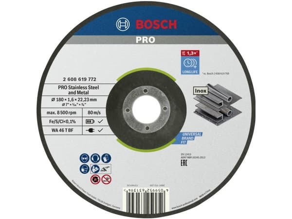 Bosch SKÄRSKÄR STDI FORSAT 180X22,2X1,6MM