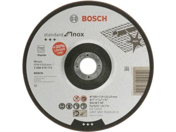 Bosch SKÄRSKÄR STDI FORSAT 180X22,2X1,6MM