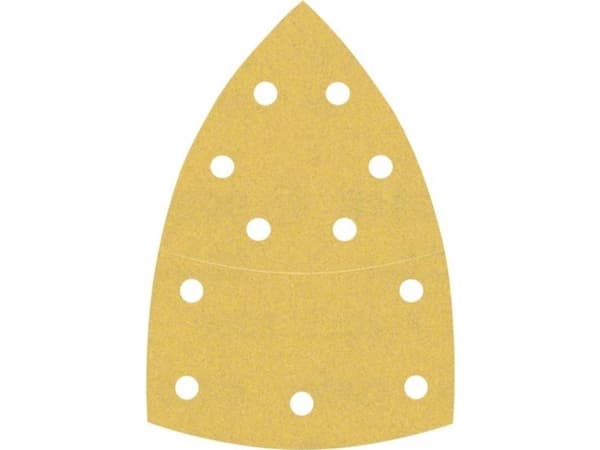 Bosch Tillbehör 2608901651 #####Slippapper för multisandare Kornstorlek 240 (L x B) 93 mm x 102 mm 50 st