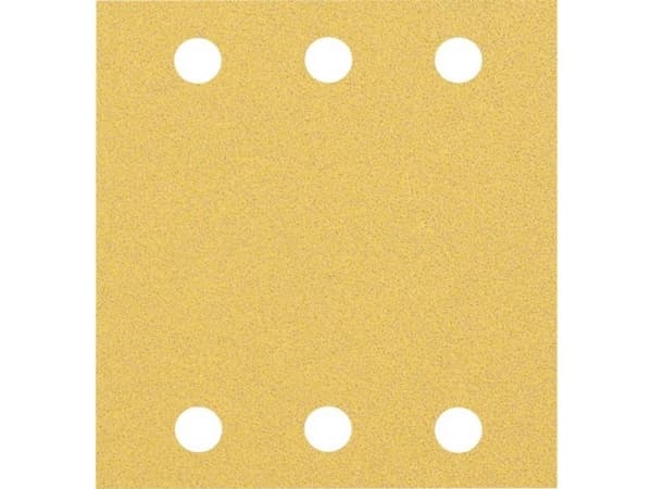 Bosch Tillbehör 2608901656 #####Slippapper för svängande slipmaskiner Kornstorlek 80 (L x B) 107 mm x 115 mm 50 st