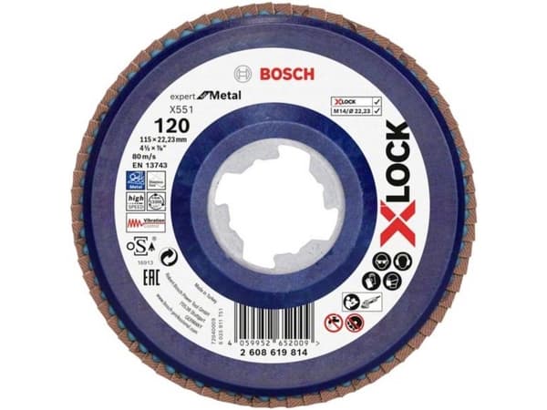 Bosch Accessories 2608619814 Lamelskiver Diameter 115 mm N/A 1 stk