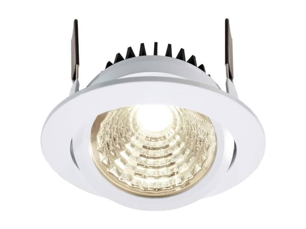 Deko Light 565310 COB-68 LED-indbygningslys EEK: G (A - G) LED indbygget 12 W Signalhvid (RAL 9003)