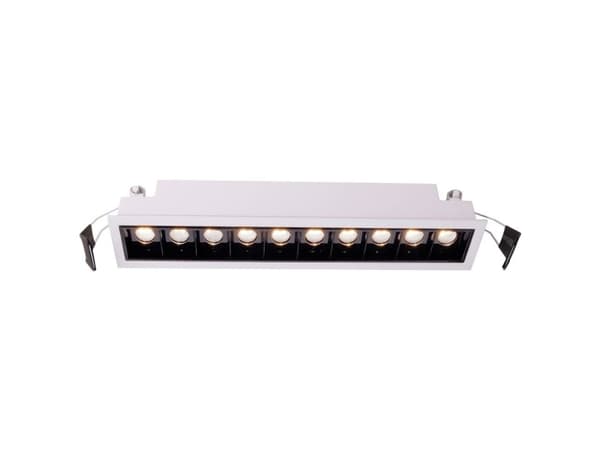 Deko Light 565251 Ceti 10 LED-indbygningslys LED (RGB) LED indbygget EEK: G (A - G) 20.20 W Hvid