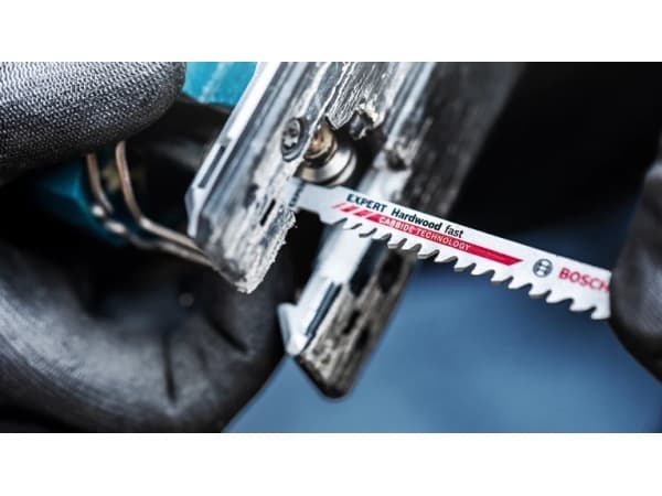 Bosch T144DHM, Figursågblad, Hårt träslag, Plast, Karbid, Rostfritt stål, 3,5 mm, 5 mm