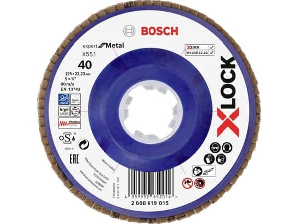 Bosch Accessories 2608619815 Lamelskiver Diameter 125 mm N/A 1 stk