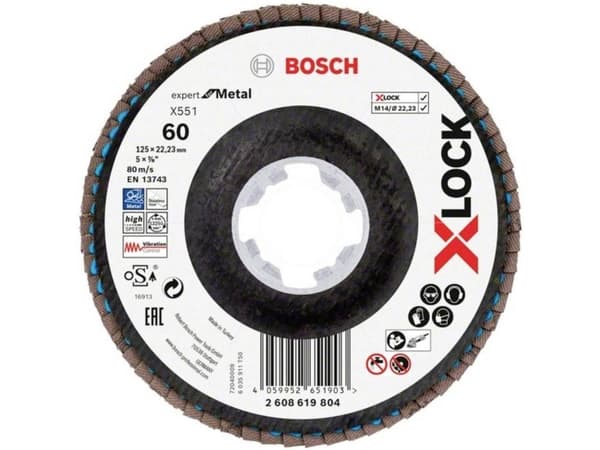 Bosch Accessories 2608619804 Lamelskiver Diameter 125 mm N/A 1 stk