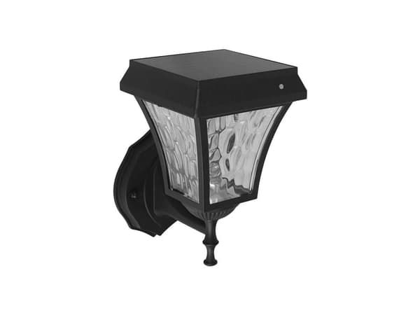 V-TAC Solar seinävalaisin VT-982-S 2889 LED (RGB) 2.00 W Lämmin valkoinen, luonnonvalkoinen, viileä valkoinen Musta (matta)