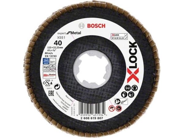 Bosch Accessories 2608619807 Lamelskiver Diameter 115 mm N/A 1 stk