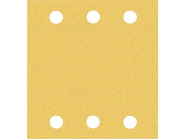 Bosch Tillbehör 2608901657 #####Slippapper för svängande slipmaskiner Kornstorlek 120 (L x B) 107 mm x 115 mm 50 st