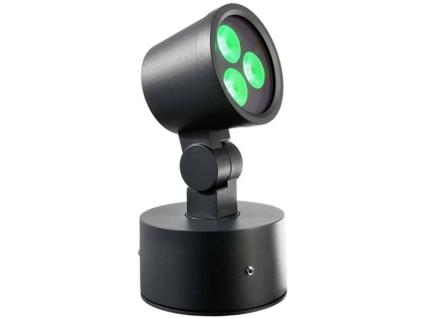 Deko Light Colt Utanpåliggande lampa LED infälld 8,60 W EEK: G (A - G) RGB, Cool white Svart-grå