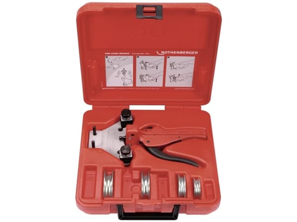 Rothenberger 24132, Rörbockare, Svart, Röd, 2,35 cm, 3,75 cm, 1,66 kg, 260 mm