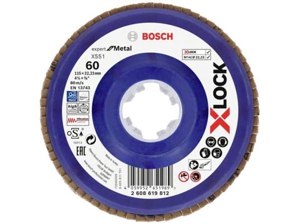 Bosch Accessories 2608619812 Lamelskiver Diameter 115 mm N/A 1 stk