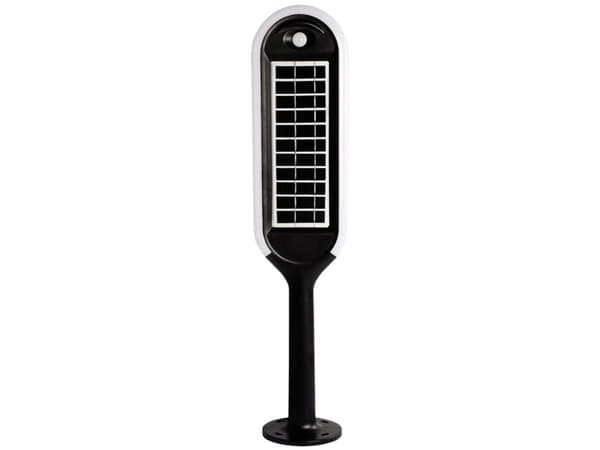 V-TAC Solar Outdoor Stand Lamp liiketunnistimella VT-945 6666 LED (RGB) 5.00 W Lämmin valkoinen valkoinen, musta