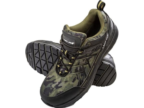 Lahti Pro KNIT SHOES RIP-STOP CAMO GREEN, S2 SRC, "44", CE, LAHTI