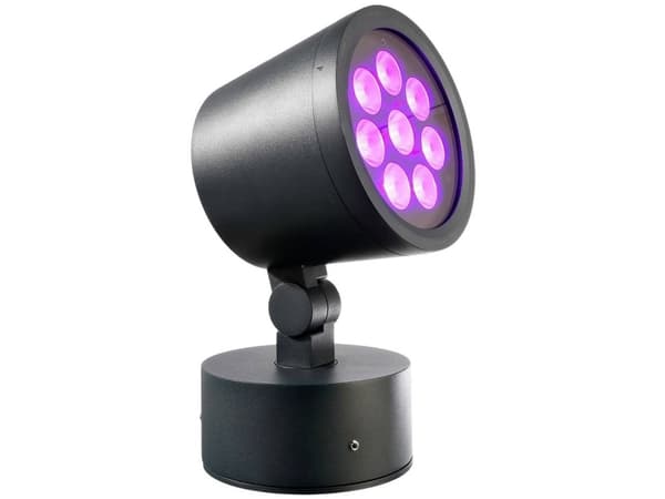 Deko Light Colt Påbygningslys LED indbygget 25 W EEK: F (A - G) RGB, Koldhvid Sort-grå