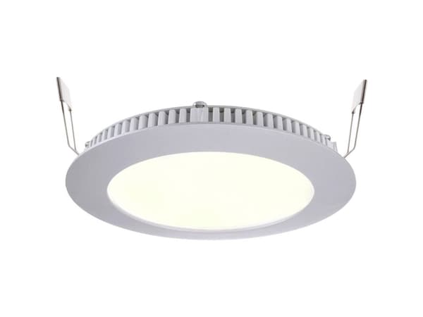 Deko Light 565083 LED Panel 8 LED-indbygningslys EEK: G (A - G) LED indbygget 7 W Perlelysegrå (RAL 9022)