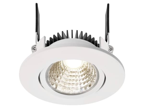 Deko Light 565281 COB-68 LED-indbygningslys EEK: E (A - G) LED indbygget 6 W Signalhvid (RAL 9003)