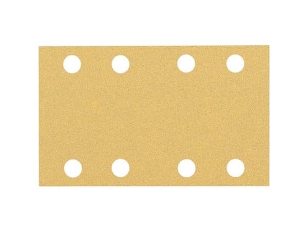 Bosch tarvikkeet 2608901662 Hiekkapaperi oskilloivaan hiomakoneeseen Hiekkakoko 80 (L x S) 133 mm x 80 mm 50 kpl