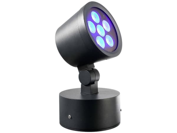 Deko Light Colt Utanpåliggande lampa LED infälld 16 W EEK: G (A - G) RGB, Varmt vitt Svartgrått