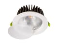 Miniatyrbild 1 av 2: Deko Light 565181 COB 130 LED-inbyggnadslampa EEK: G (A - G) LED-inbyggnadslampa 18,50 W Trafikvit (RAL 9016)