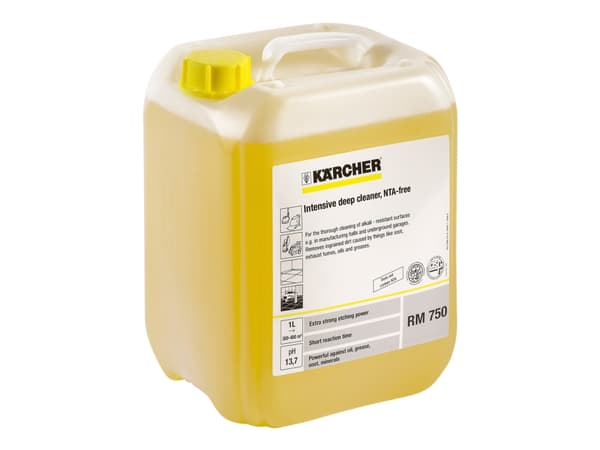 Kärcher PressurePro Intensive Deep RM 750 - Rengörare - vätska - dunk - 10 L - professionell - maskinklar