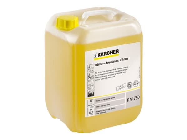 Kärcher PressurePro Intensive Deep RM 750 - Rengjøringsmiddel - væske - jerrykanne - 10 L - profesjonell - maskin klar
