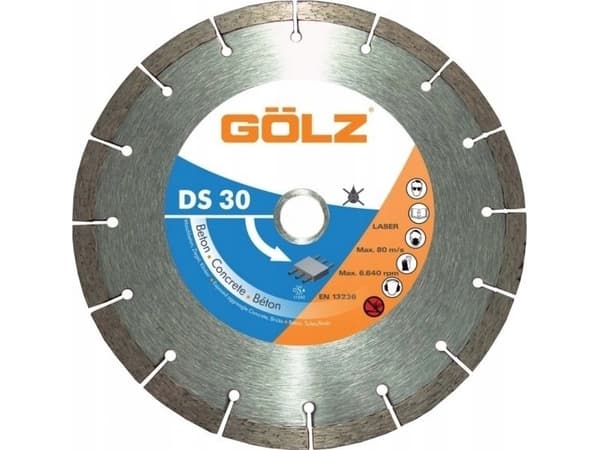 Universal diamantskive GOLZ DS30 230x22,2mm