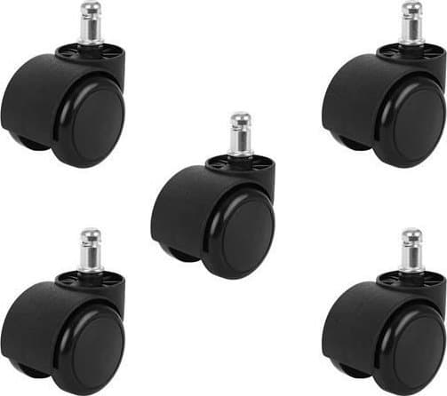 Malatec Office chair castors 5 pcs black CDON