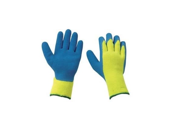 Haushalt Warm Gloves Covered In Latex Foam