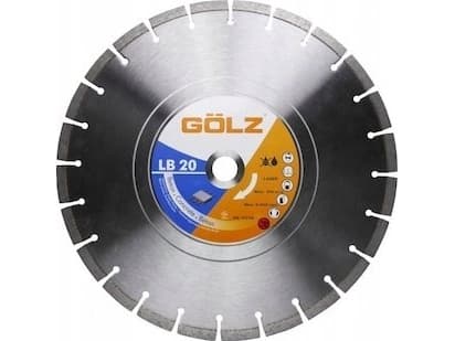 Universal diamantskive GOLZ LB20 350x25,4mm