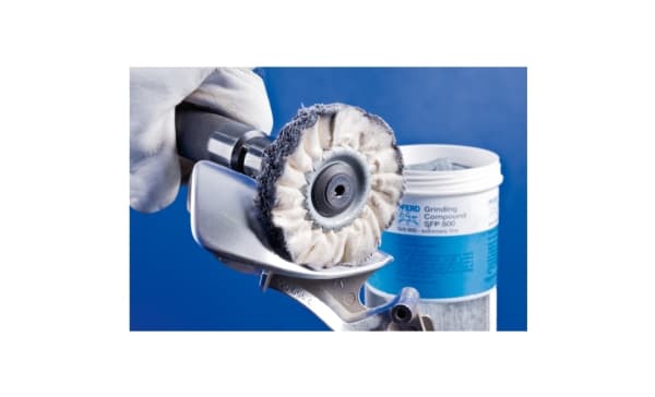 PFERD 44220150, Slipepasta, Aluminium, Stål, Titan, Blå, Hvit, 330 g, 78 mm, 78 mm