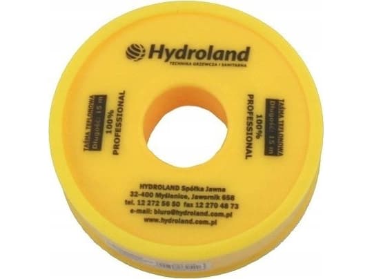 Hydroland TEFLON.GAS TAP 19MM X15MX0.20MM // A.TEFLON.G.19X15