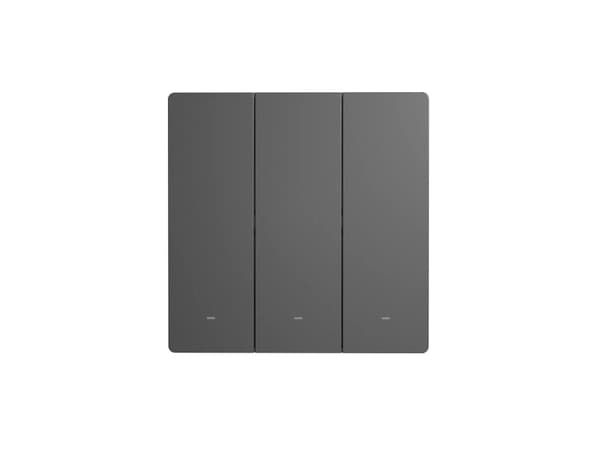 Sonoff M5-3C-86, Smartbryter, Koblet med ledninger (ikke trådløs), Polykarbonat (PC), Matt, Sort, Vegg