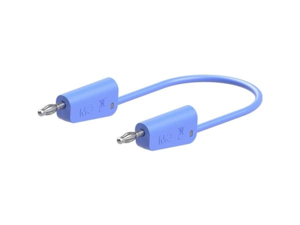 Stäubli LK-4N-S10 Prøveledning [ - ] 100 cm Blå 1 stk