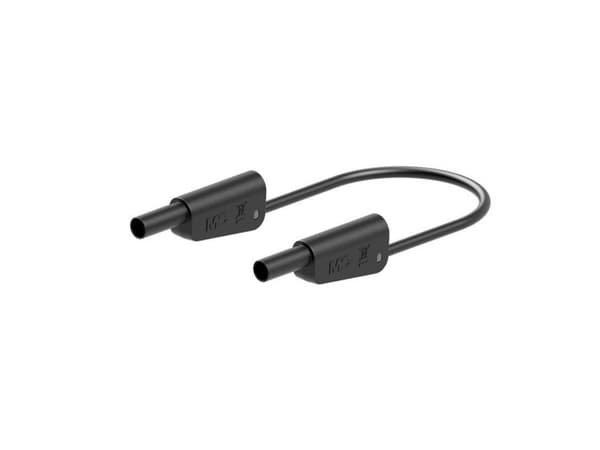 Stäubli SLK-4N-S10 Prøveledning [ - ] 75 cm Sort 1 stk